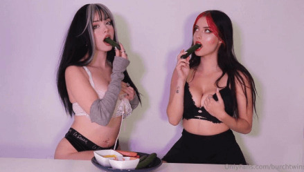 Burchtwins Blowjob Tease Video Leaked