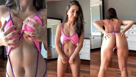 Christina Khalil Micro Bikini Swimwear Video Leaked