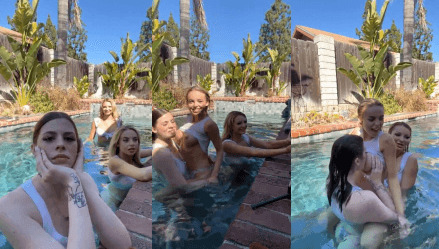 Emma Kotos Pool Livestream Video Leaked