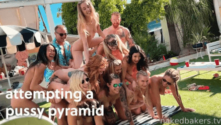Isla Summer Pussy Pyramid With Naked Bakers Video Leaked