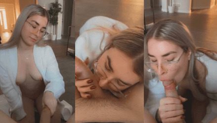 Jen Brett First BG Blowjob Video Leaked