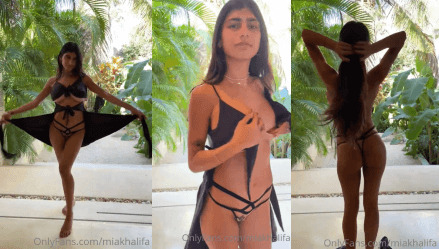 Mia Khalifa Upskirt Strip Tease Video Leaked