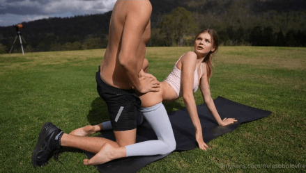Mila Sobolov Outdoor Yoga Sextape Video Leaked