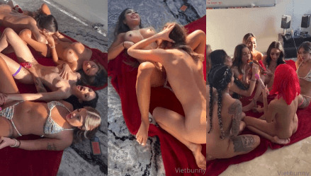 Vietbunny Lesbian Orgy Porn Video Leaked