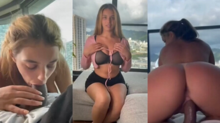 Amber Ajami BG Sex with BBC in Skyscraper Apartment Porn Video Leaks
