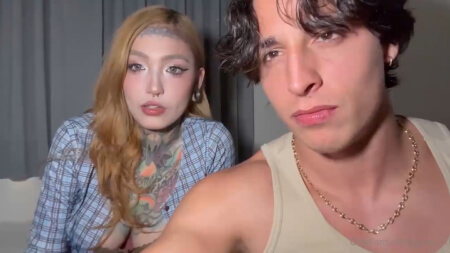 Gattouz0 Sextape with Jethedeath Asian Goth Porn Video Leaks