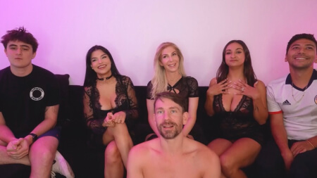 JackAndJill Triple Hot Couple Porn Orgy with Hannah Jo and Hailey Rose Video Leaks