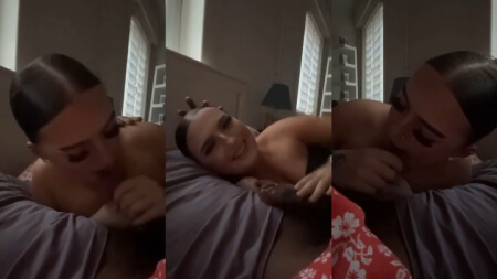Justedonna Porn Morning Blowjob To BBC Video Leaks