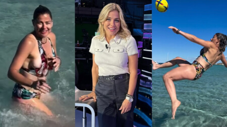 Laure Boulleau Nude Flashing Tits in Vacation Video Leaks