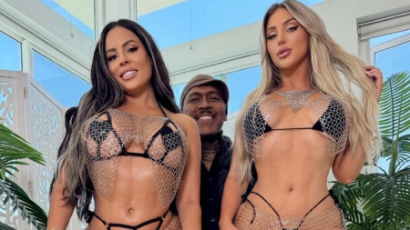 Luna Star and Kayley Gunner with Dredd BBC Threesome Porn Video Leaks