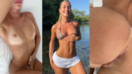 Pauline Tantot Blonde Girl Porn Naked Full Body Teasing Video Leaks