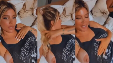 Wanda Nara Nipples Flash Nude Video Leaks
